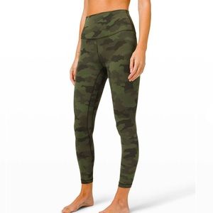 Lululemon Camo Align FULL length leggings